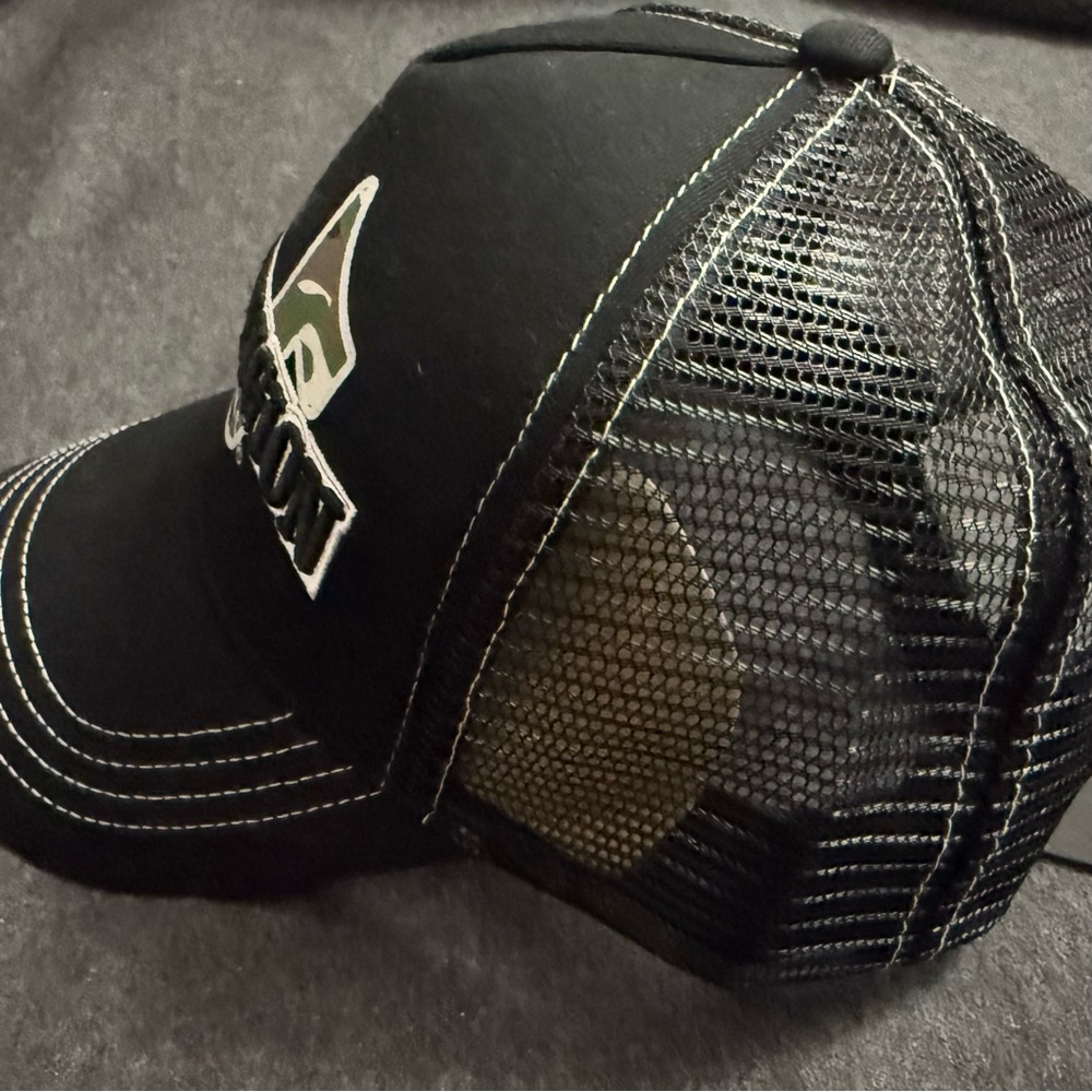 True Religion Black and Camouflage Cap - Picture 3 of 7